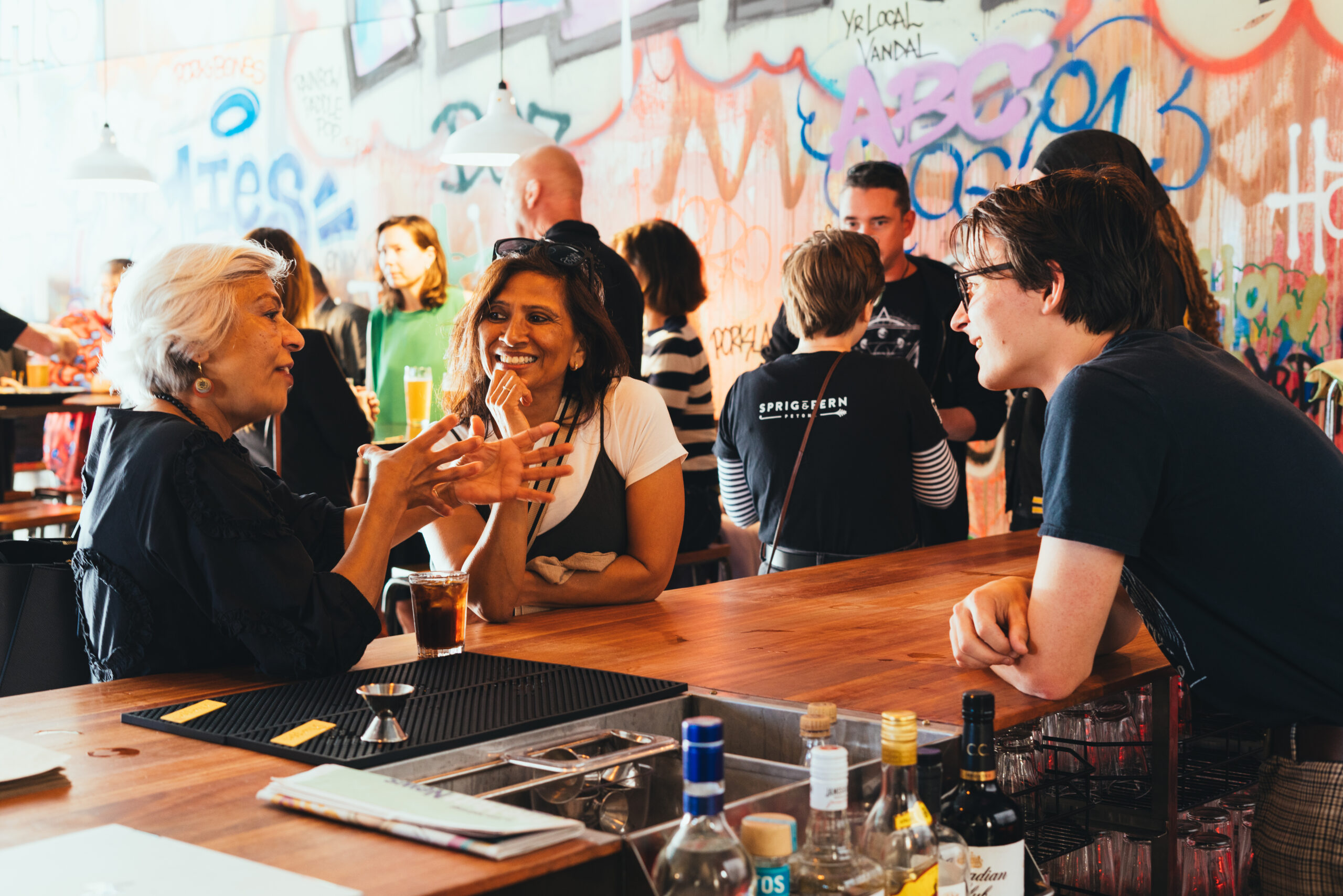 Eating and drinking on Jackson Street