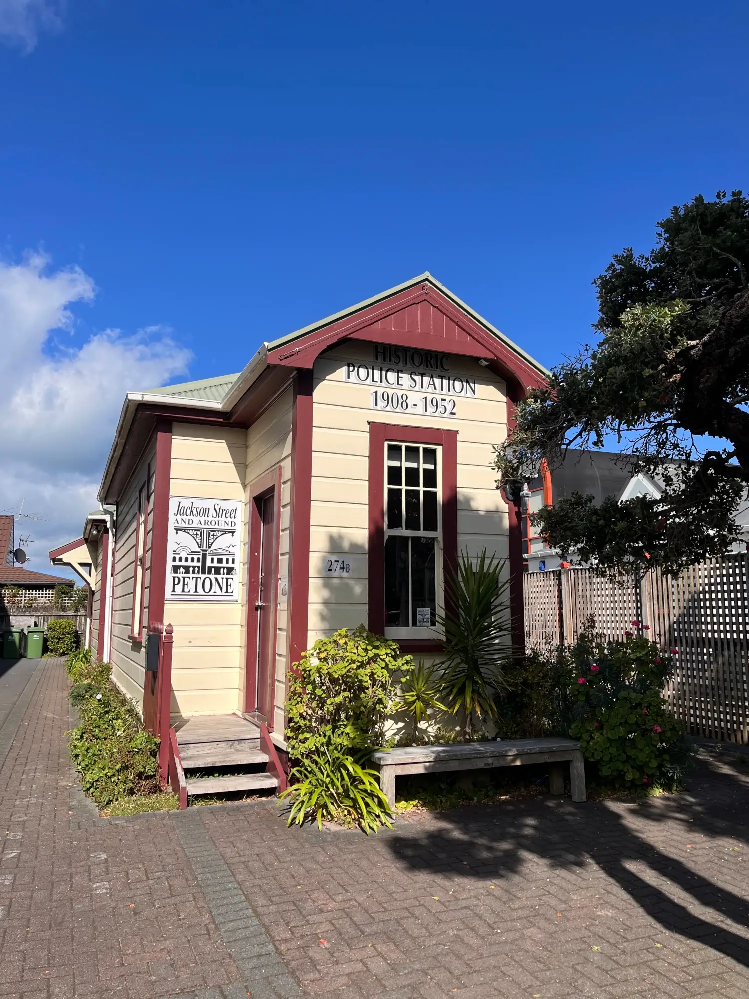 The Historic Police Station, home of the Jackson Street Programme, 274B Jackson Street