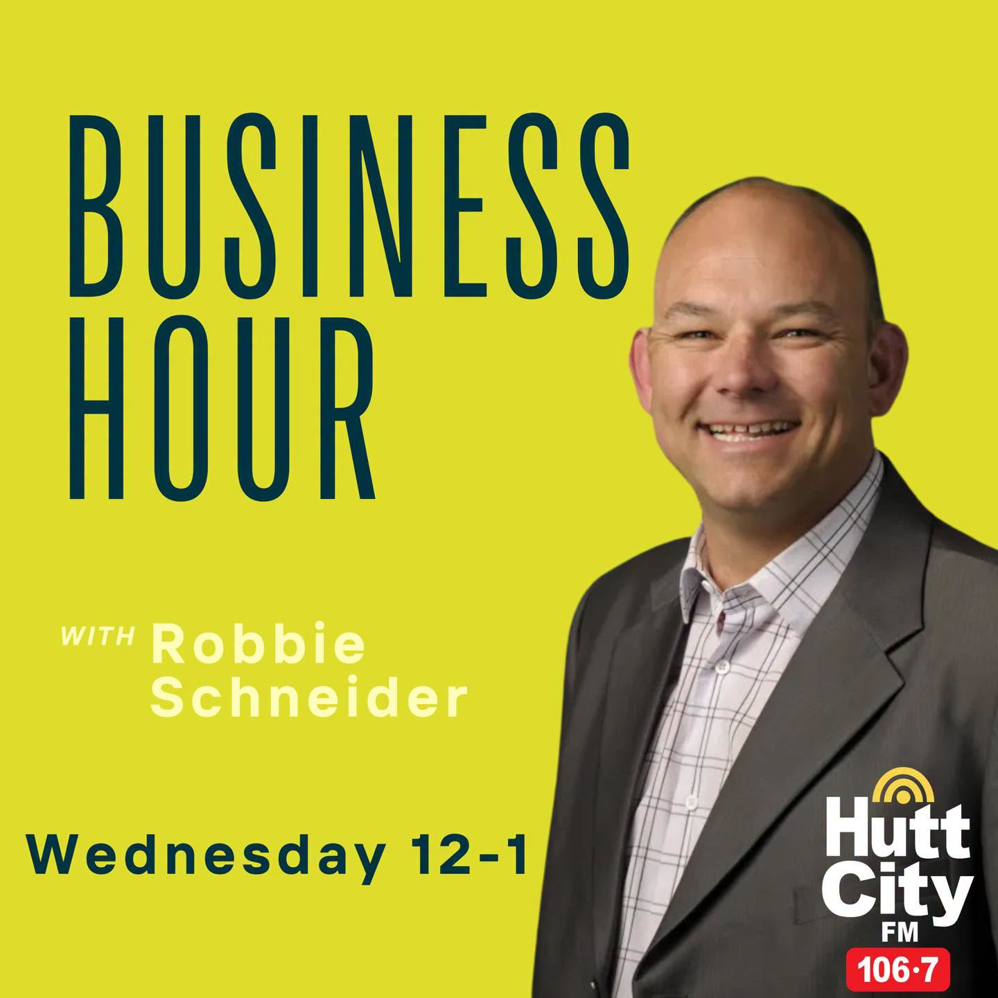 Robbie Schneider, host of Business Hour
